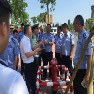 与各级领导实地探讨